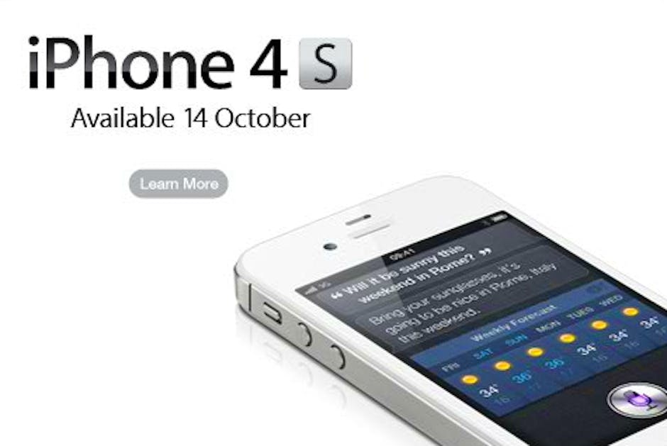 O2 iPhone 4S pricing and FAQ now available
