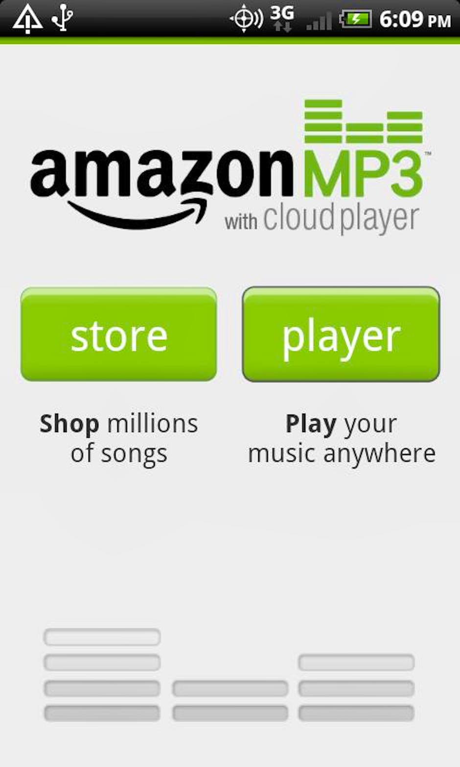 Amazon Cloud Player and Cloud Drive for Android Another cool thing