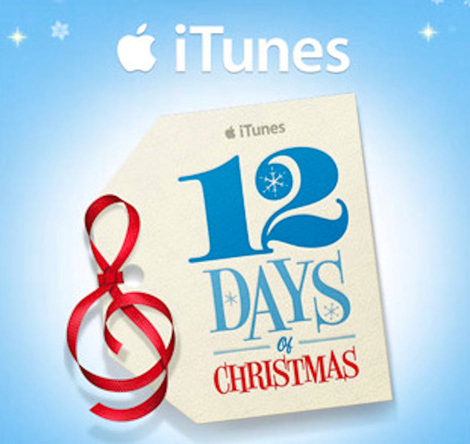 Apple launches 12 Days of Christmas app for festive freebies