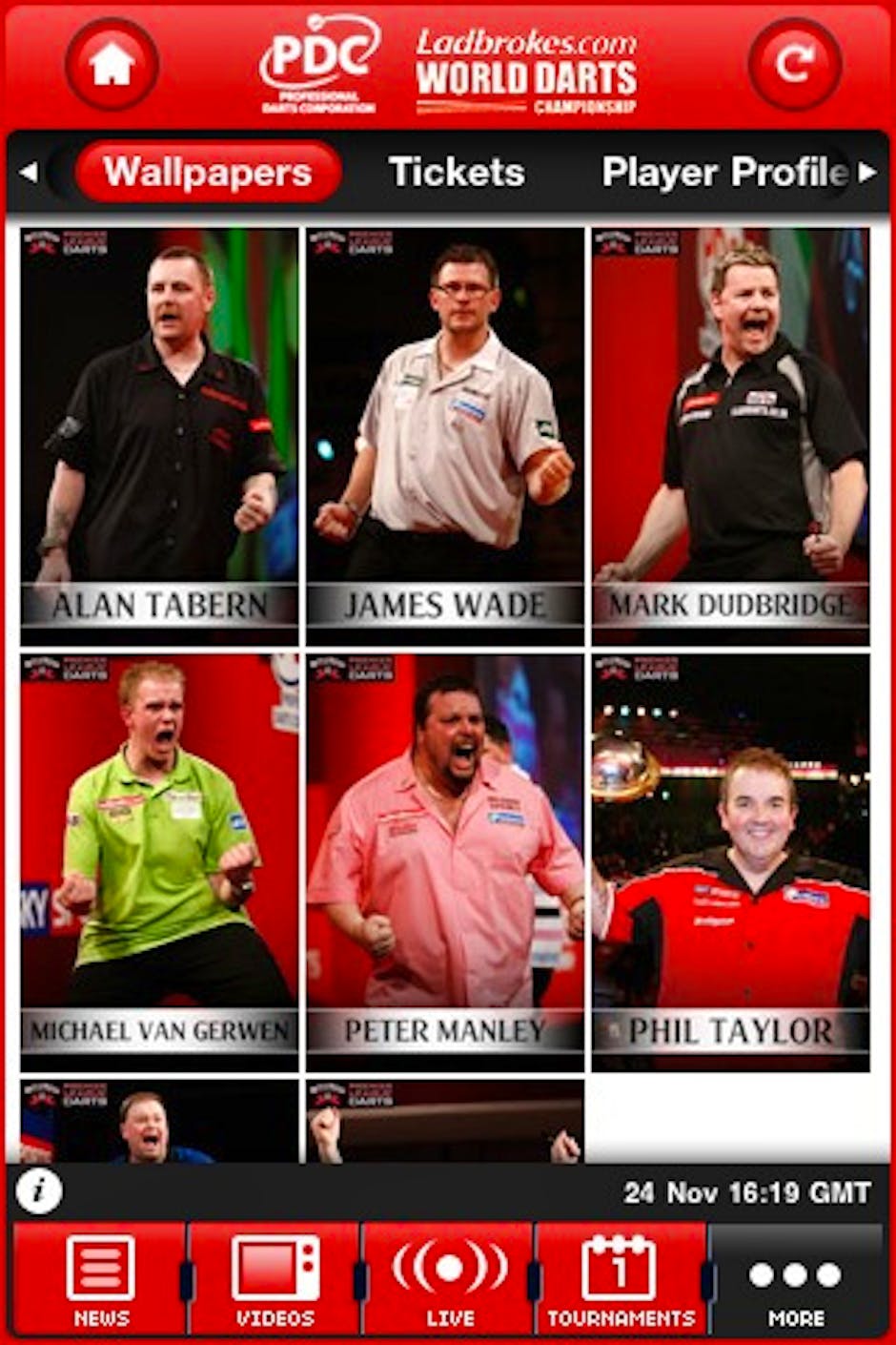 PDC World Darts Championship gets an official iPhone app