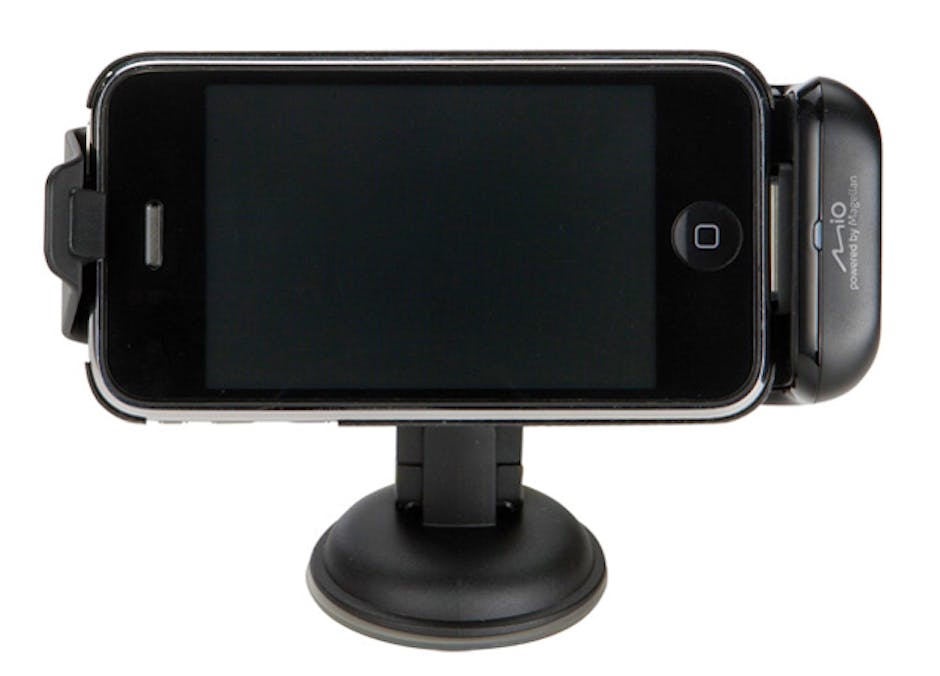 Mio GPS car kit for the iPhone