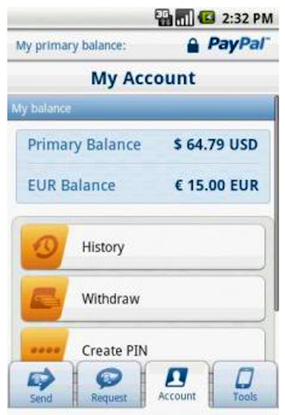 Split the bill and bump payments with PayPal for Android