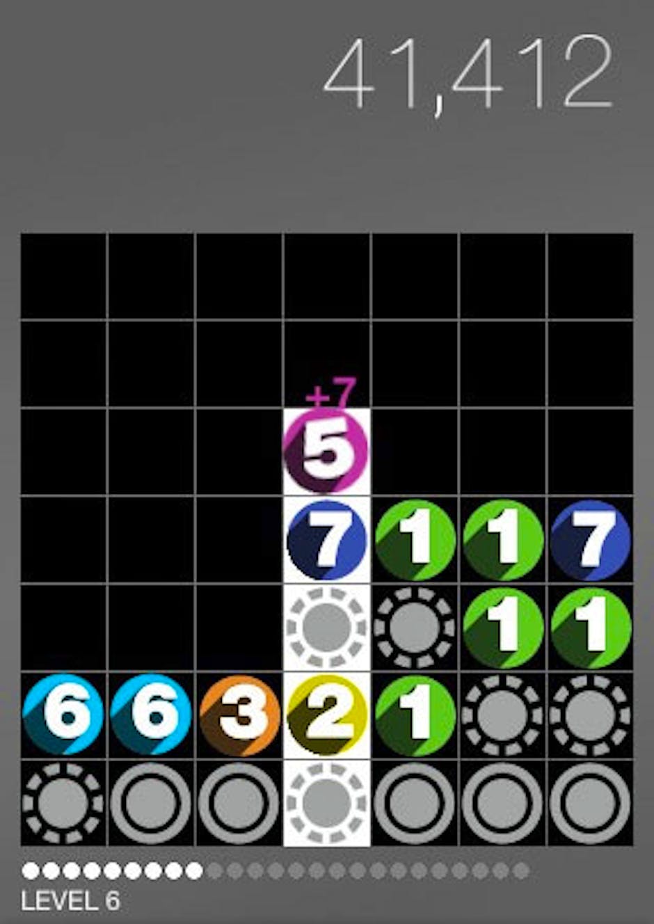App Friday Drop 7 aka Tetris maths