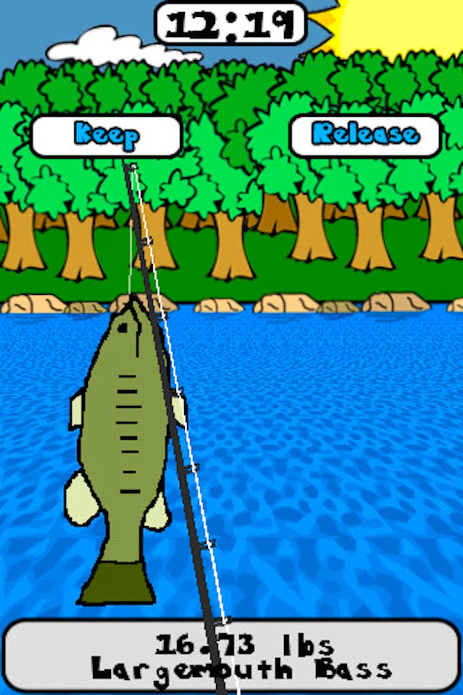 Fed up with Doodle Jump? Go Doodle Fishing instead...