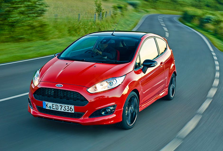 Ford fiesta red