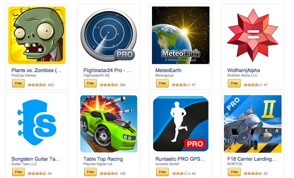 Amazon giving away £100 of apps, here's how to claim