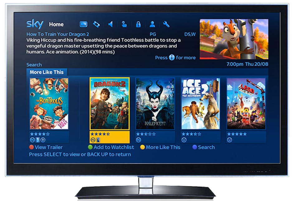 Sky Movies gets Amazon-style Watchlist with latest Sky+ update