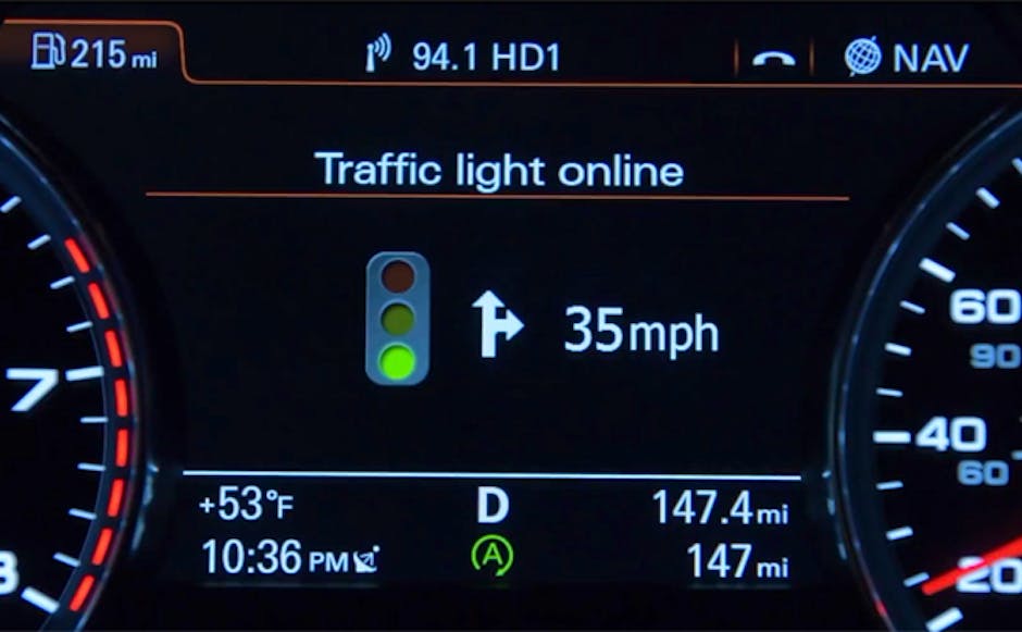 Audi traffic light recognition system needs to be greenlighted
