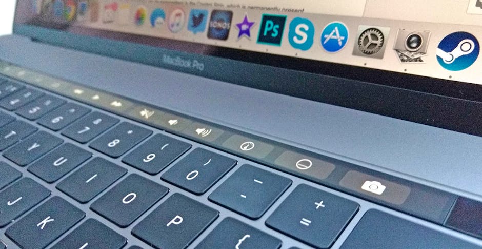 Macbook Pro Touch Bar Tips And Tricks How To Customis