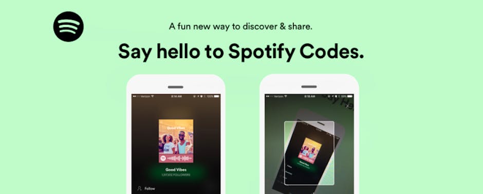 how to use a spotify code