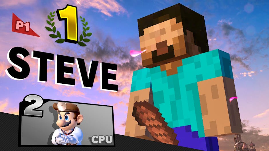 Super Smash Bros Steve