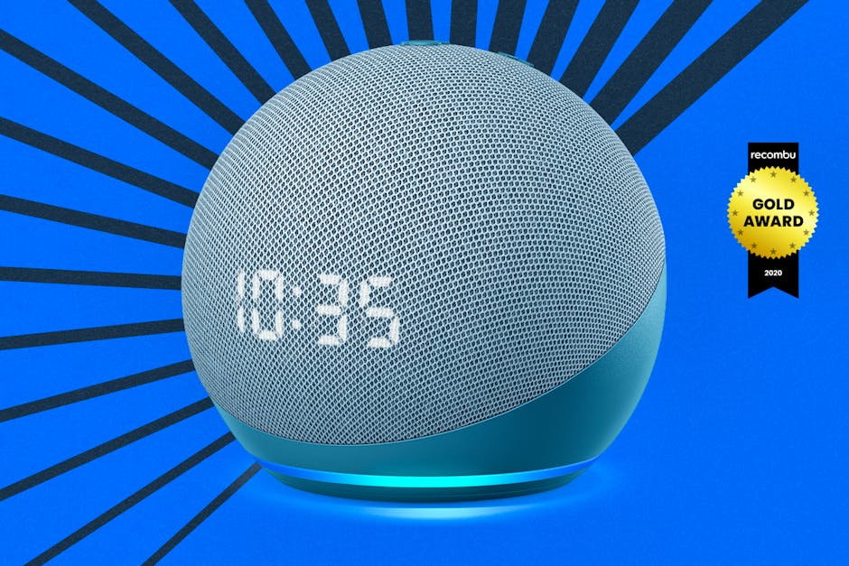 echo dot with clock