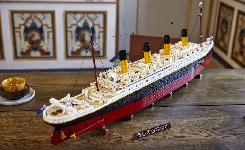 lego titanic model