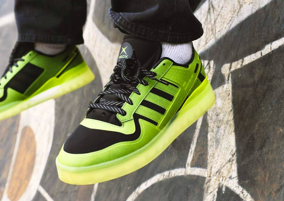 Adidas has unveiled new Xbox trainers, marking its 20th birthday in style