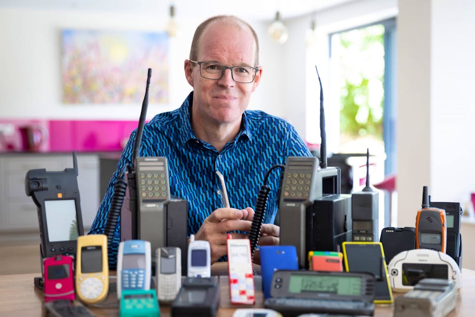 Ben Wood - credit Tim Whitby Mobile Phone Museum