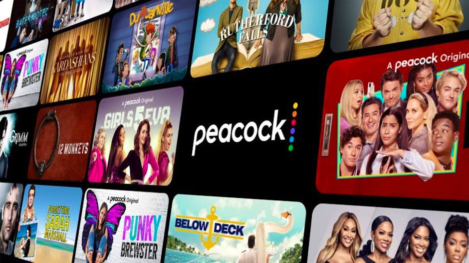 peacock tv interface