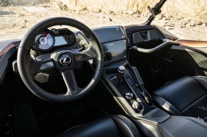 lexus buggy interior