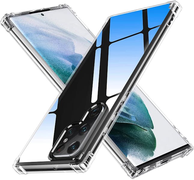 LeYi Samsung Galaxy S22 Ultra 5G Crystal Clear Case