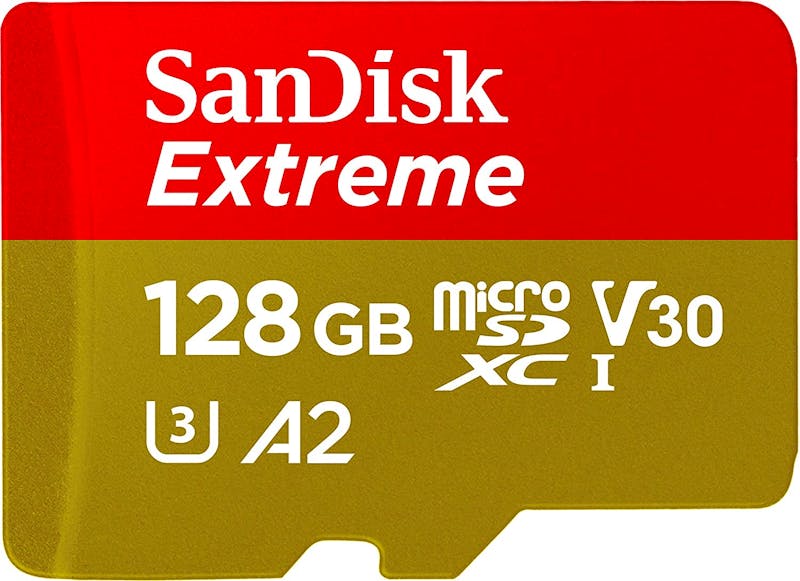 SanDisk Extreme 128 GB microSDXC Memory Card