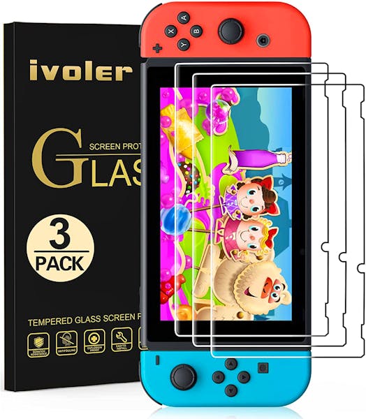 ivoler [3 Pack] Compatible with Nintendo Switch Screen Protector