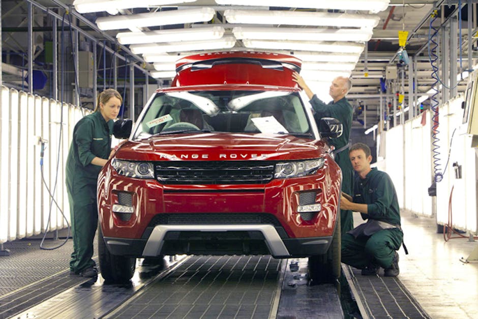 Land Rover works round the clock to produce Evoque