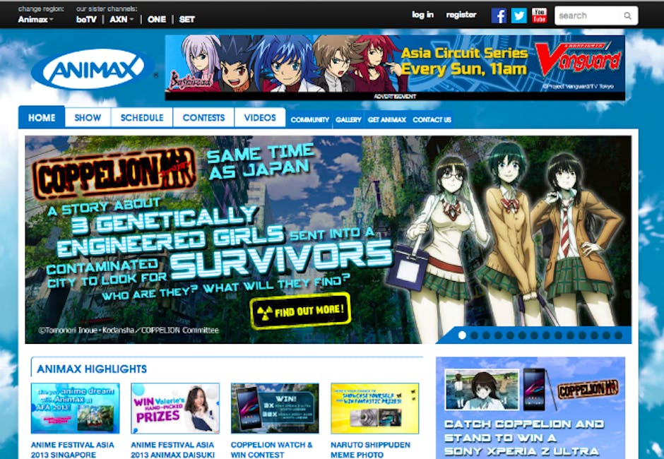 Sony Launching Animax Uk Anime On Demand Channel Recombu Sony Launching Animax Uk Anime On Demand Channel Recombu