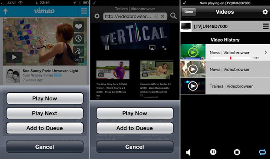 VideoBrowser for Samsung Smart TV turns your iPhone into a ...