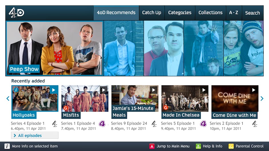 4oD debuts on Samsung Smart TVs | Recombu