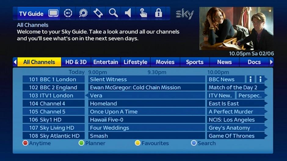 Itv Programs Guide Sky Guide fees row: Ed Vaizey wants free access for BBC, ITV, Channel 4 ...