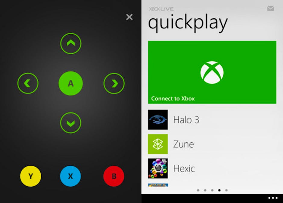 Xbox Live para iPhone/iPad ahora con control virtual!