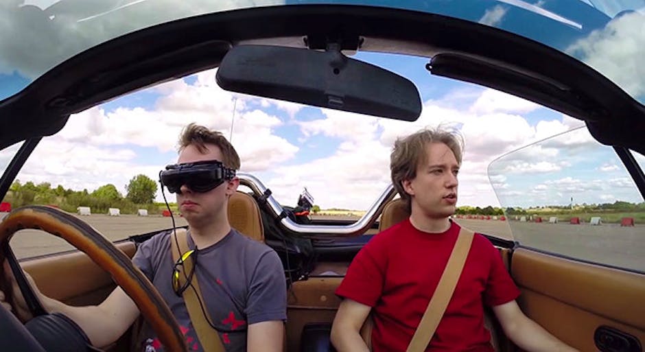 Can you drive a real car with a Grand Theft Auto camera view?