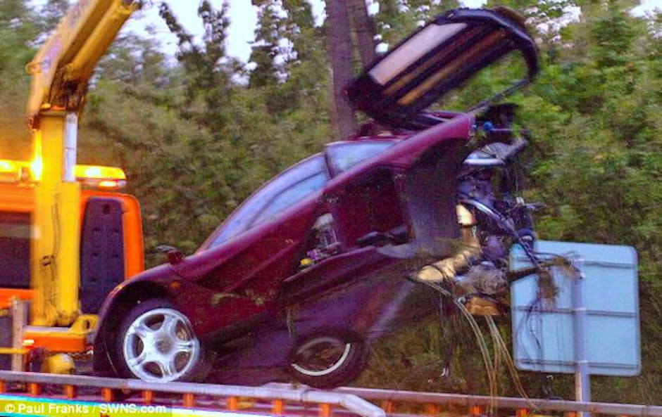 Insurers pay record repair bill for Rowan Atkinson's crashed McLaren F1