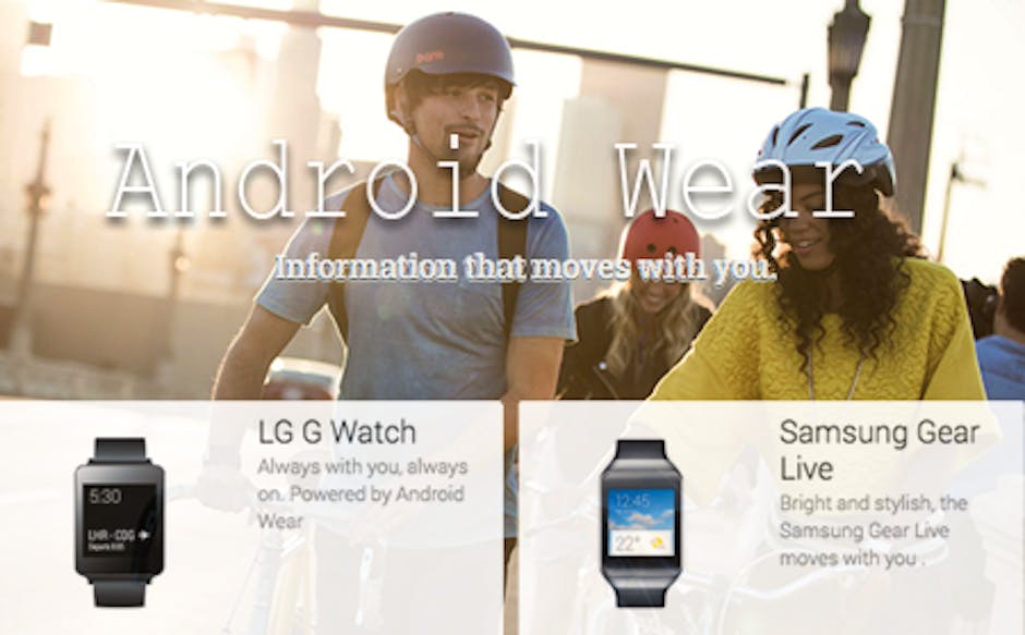 android wear devices list