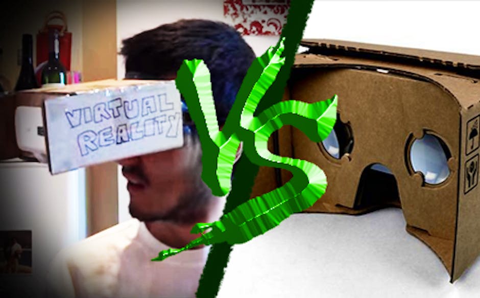 virtual reality goggles beat Google Cardboard to the punch by