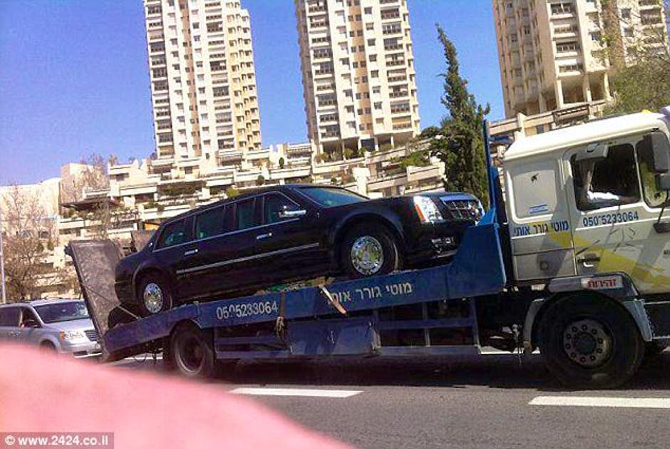 Obama's armoured 'Beast' limo breaks down in Israel | Recombu