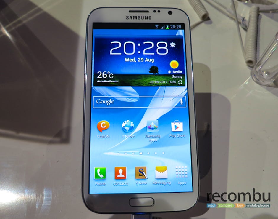 samsung galaxy note 2 mobile