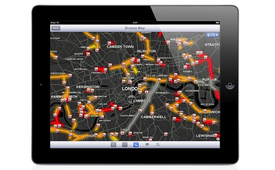TomTom updates iPhone app for iPad