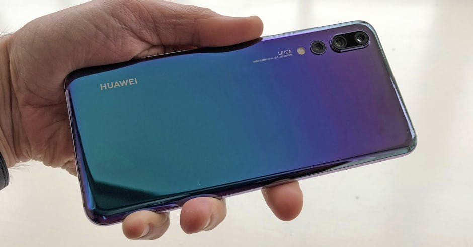 Huawei P20 Pro features