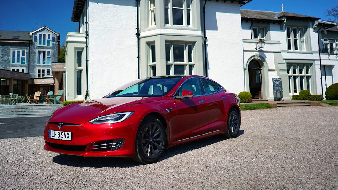Tesla Model S 100D at Another Place, The Lake in the Lake District