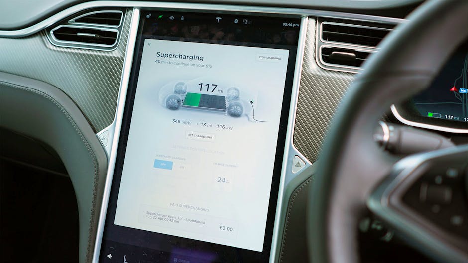 Tesla Model S Supercharging charge rate