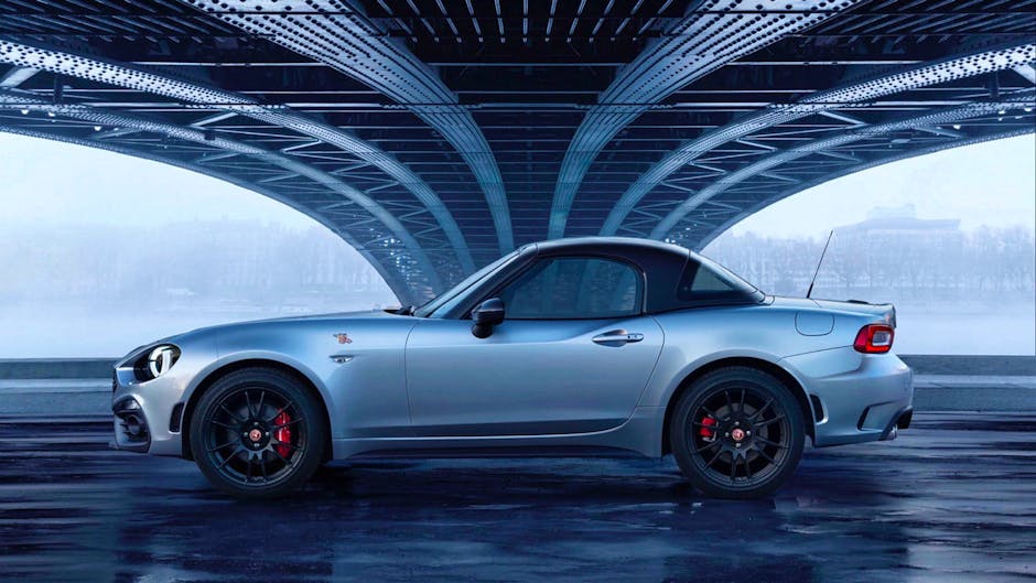 Abarth 124 GT at the 2018 Geneva Motor Show