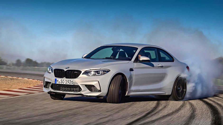 BMW M2 Competition drifting (not on public roads)