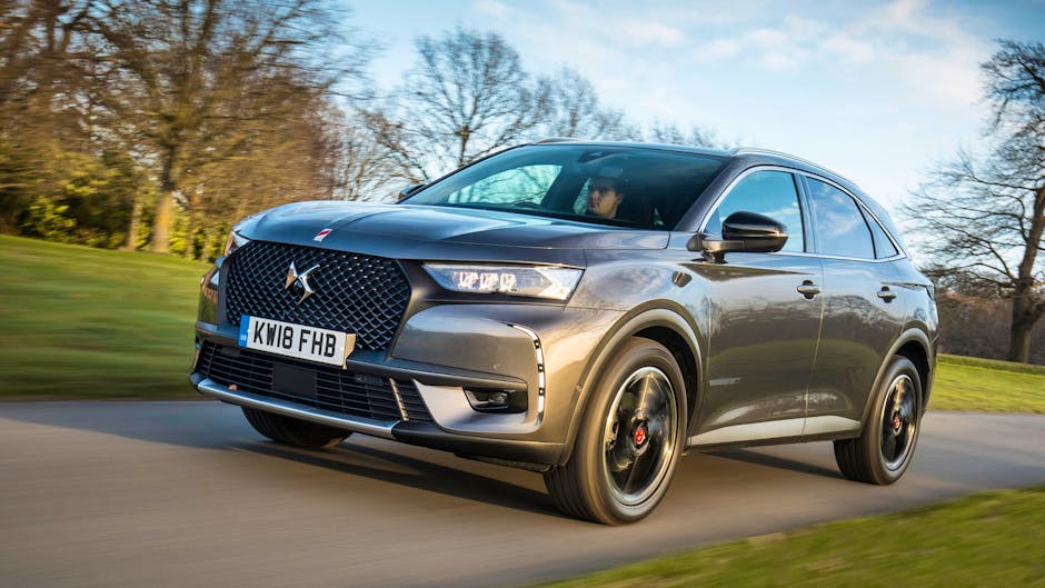 DS 7 Crossback from the front