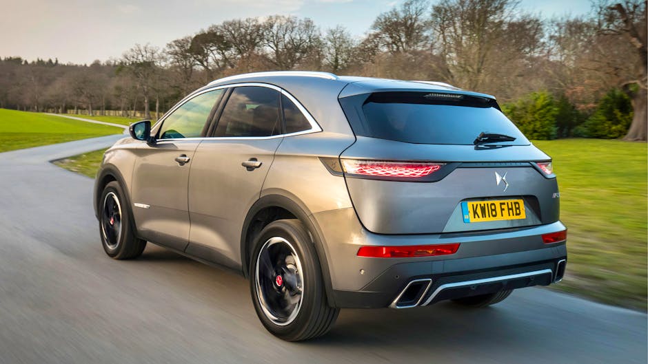DS 7 Crossback Performance from the rear