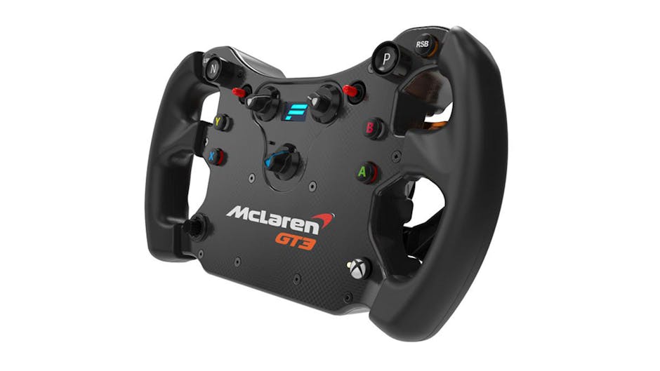 McLaren steering wheel for Xbox One, PC and PS4-ready
