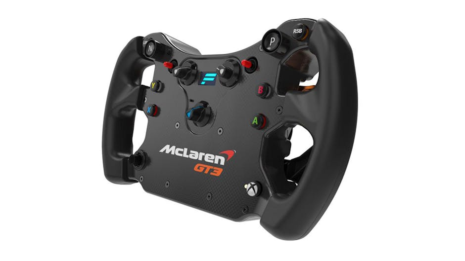 McLaren steering wheel for Xbox One, PC and PS4-ready