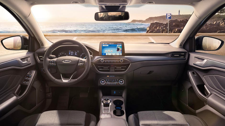 2019 Ford Focus interior with SYNC 3