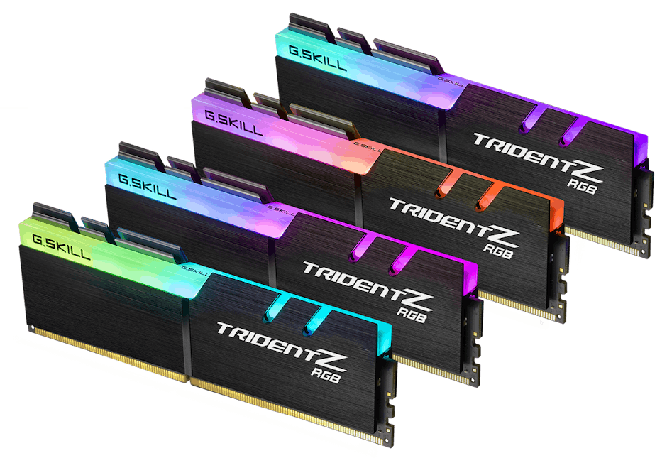 G.Skill Trident Z DDR4 RAM memory with RGB