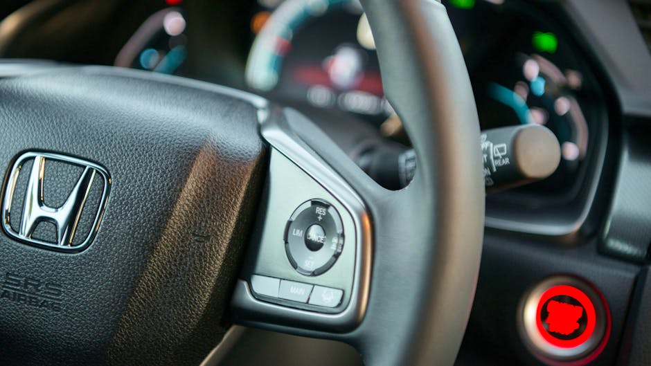 2018 Honda Civic 1.6 i-DTEC diesel steering wheel