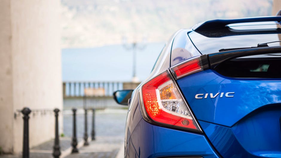 2018 Honda Civic 1.6 i-DTEC diesel rear light